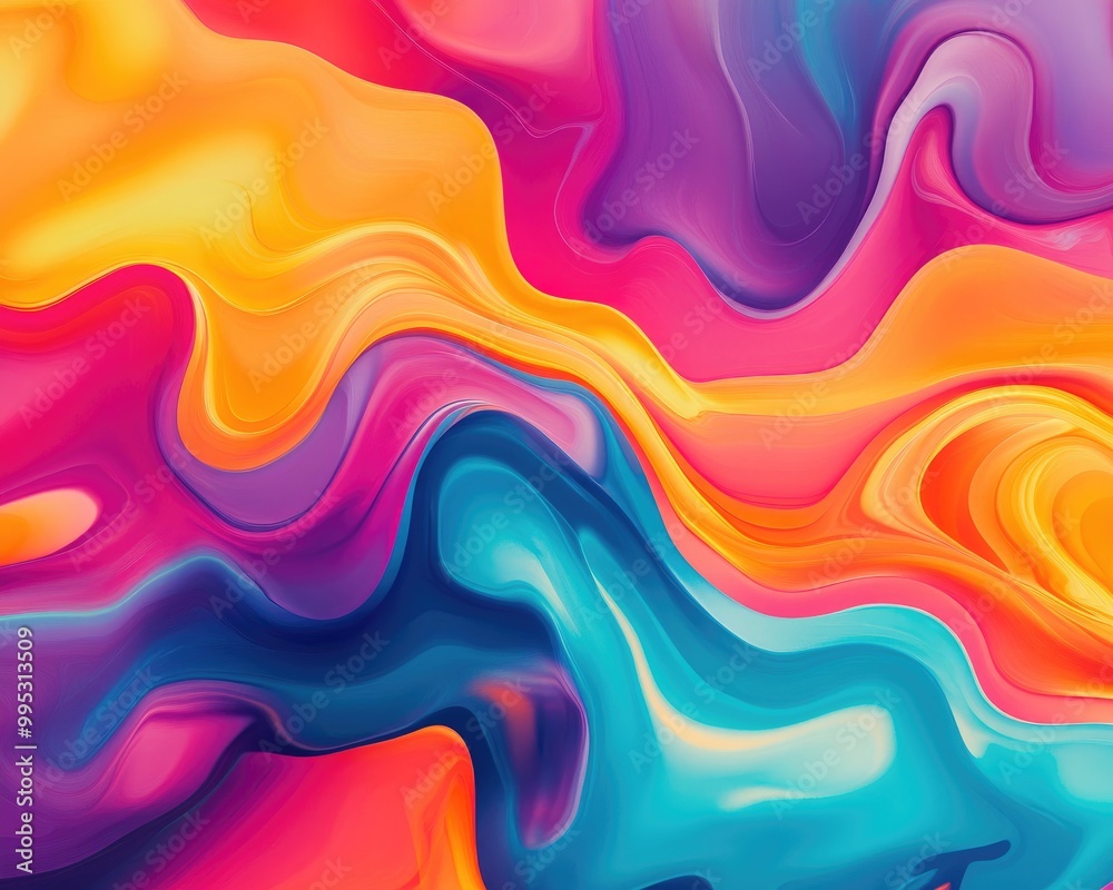 Vibrant and Colorful Background Design Vibrant and Colorful Background Design