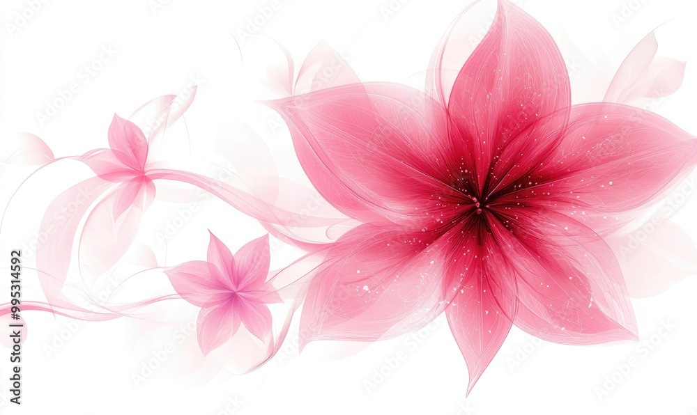 Fototapeta premium Floral design element
