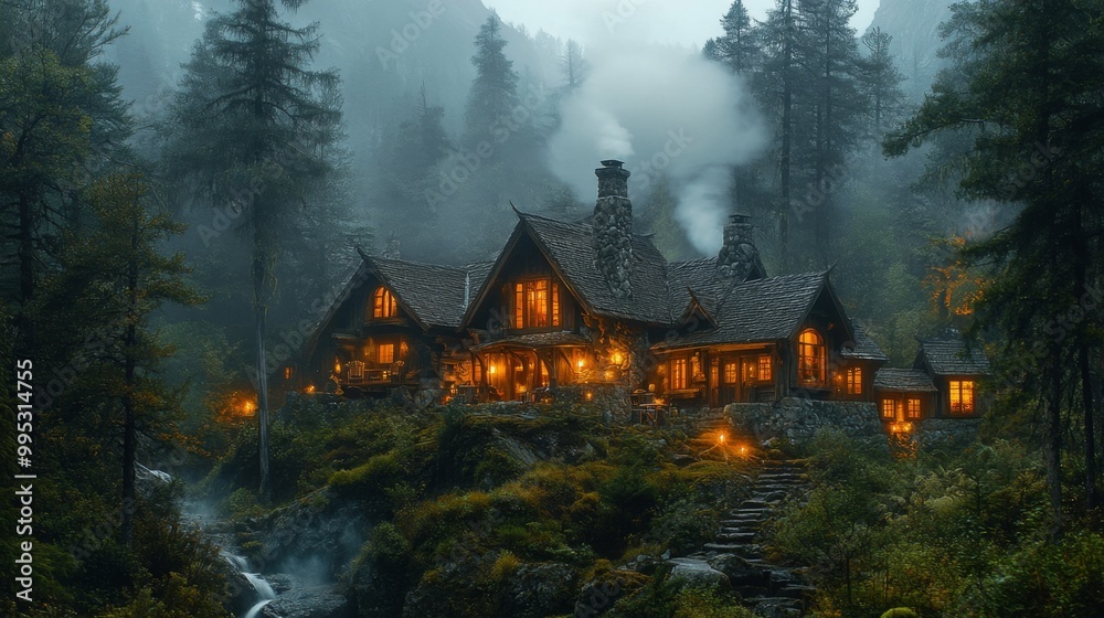 Enchanted Woodland Cabin