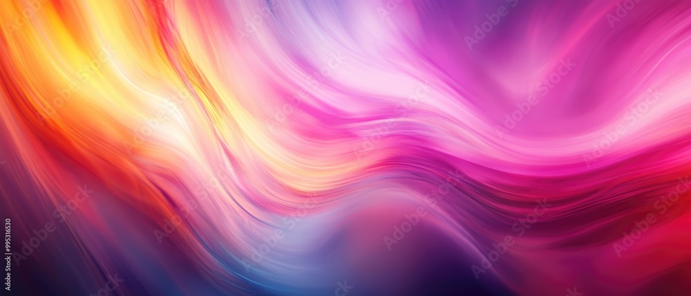 Obraz premium Abstract background featuring a blurred effect with vibrant colors