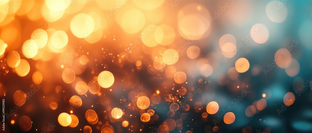 Fantasy abstract blurred circle bokeh backdrop Fantasy abstract blurred circle bokeh backdrop