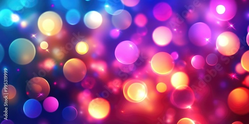 Abstract illuminated background