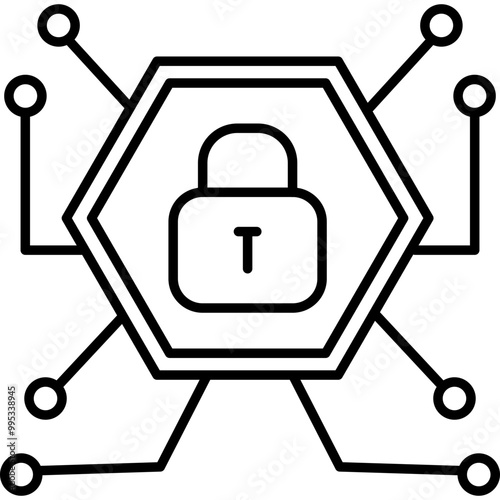 Cyber Security Icon