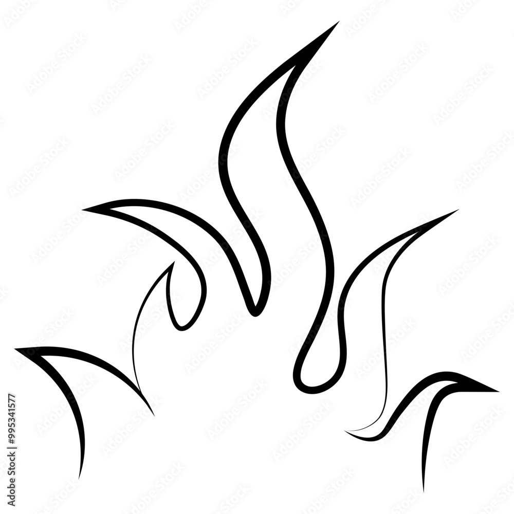 Fire icon vector set. Fire flame symbol. Flame icon collection.
Fire icon vector set. Fire flame symbol. Flame icon collection.