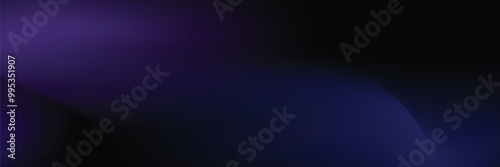 Vibrant purple blue gradient background with a retro vibe for wide web header, web banner design. Vector EPS