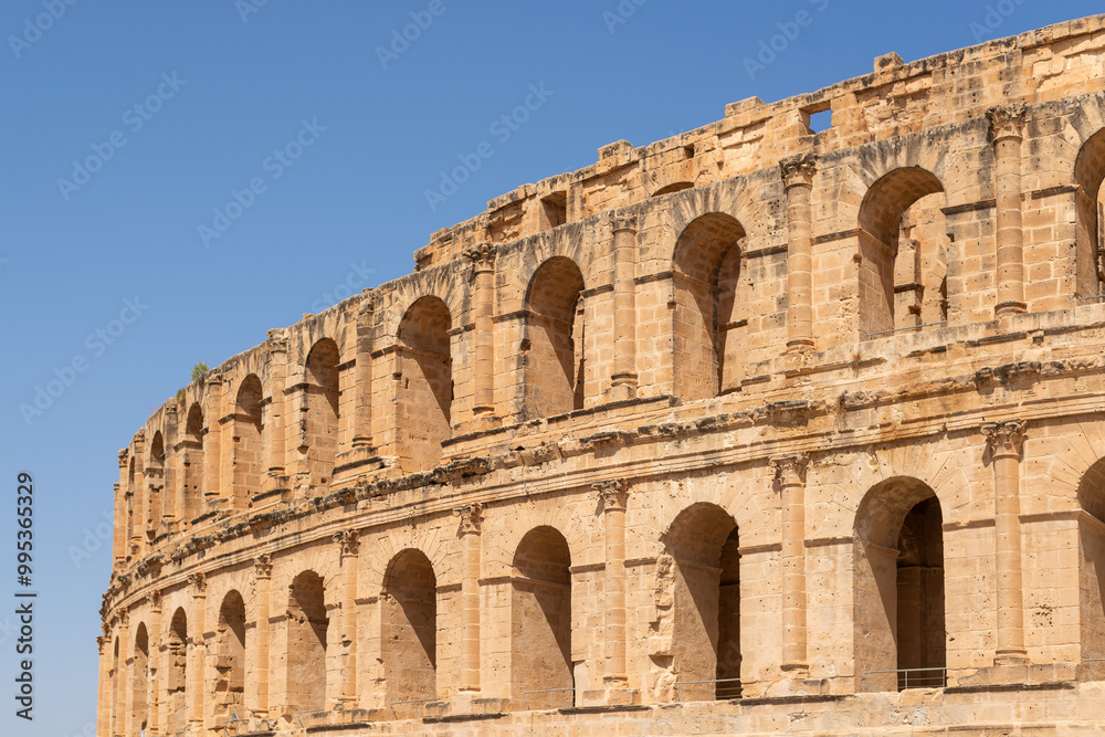 El Jem Amphitheater in Tunisia El Jem Amphitheater in Tunisia