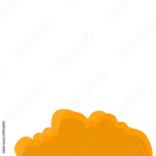 Vector Sunset Clouds