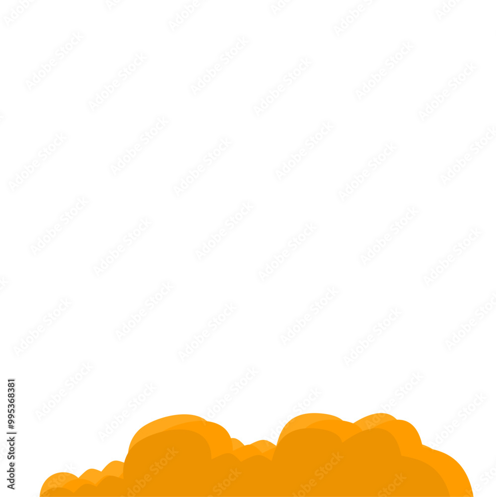 Obraz premium Vector Sunset Clouds