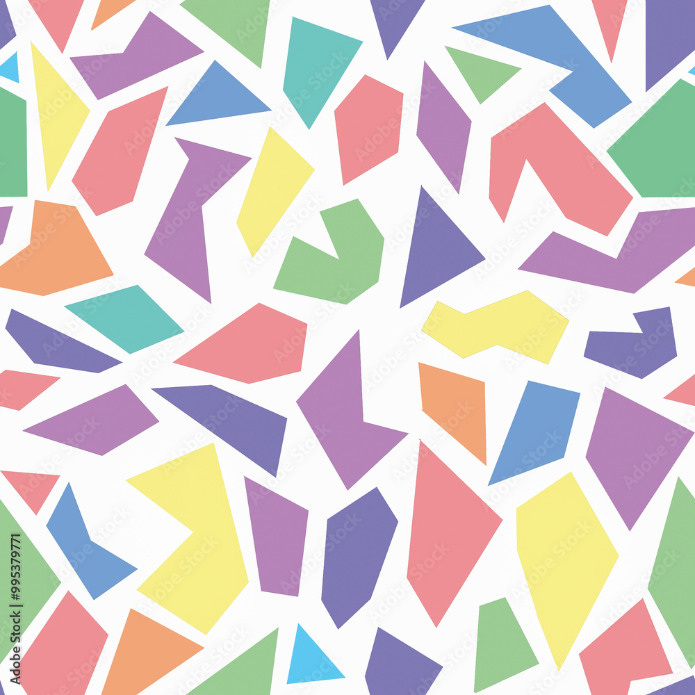 Colorful seamless geometric pattern background. Colorful seamless geometric pattern background.