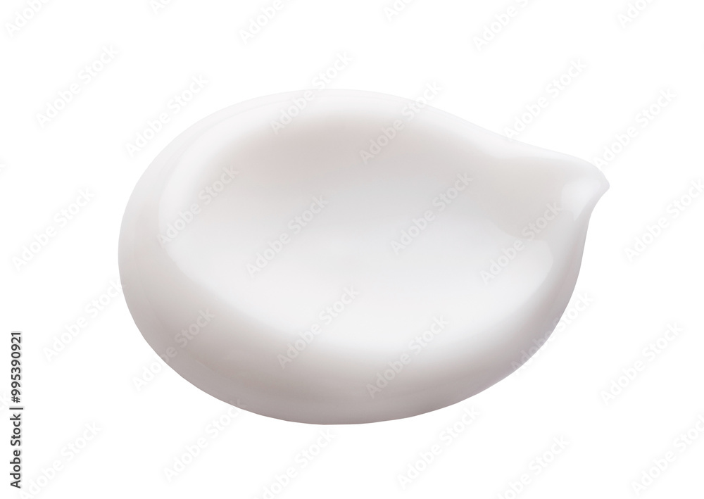 texture of a cosmetic smear of cream on a transparent background texture of a cosmetic smear of cream on a transparent background