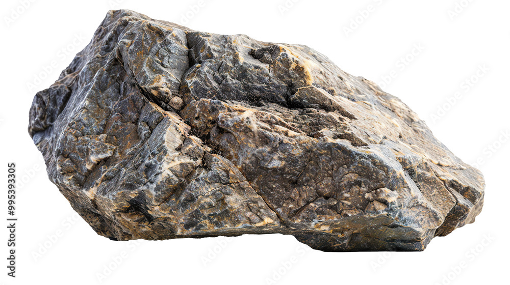 Hard rock boulder stone isolated on transparent background, png Hard rock boulder stone isolated on transparent background, png