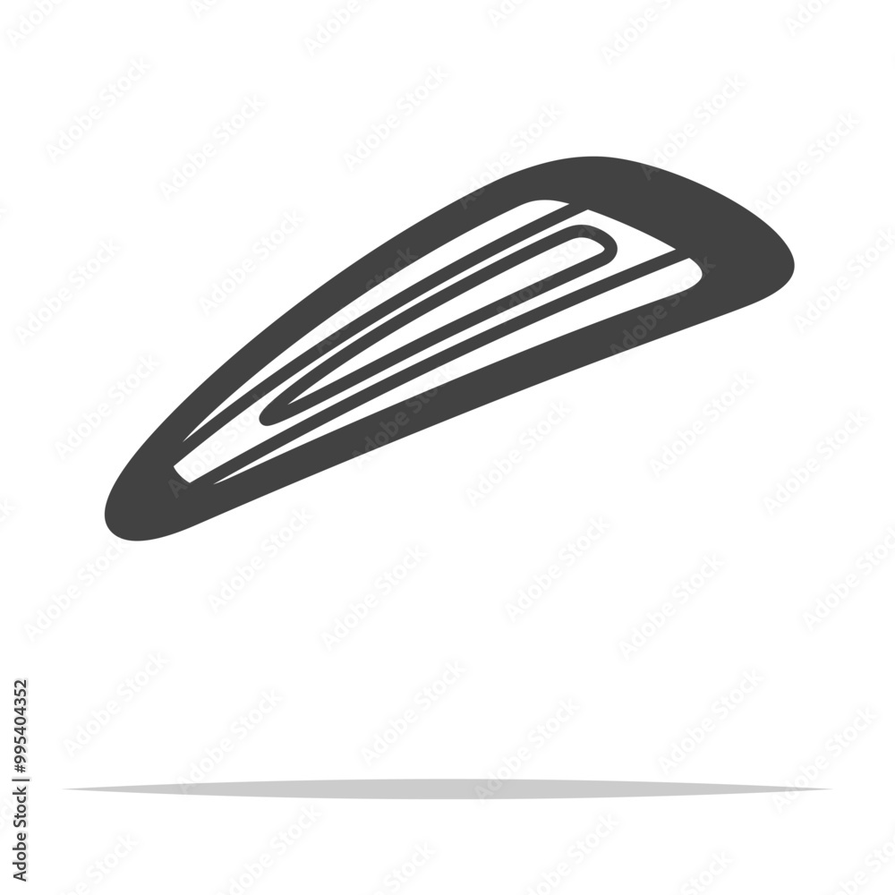 Hair clip icon transparent vector isolated Hair clip icon transparent vector isolated