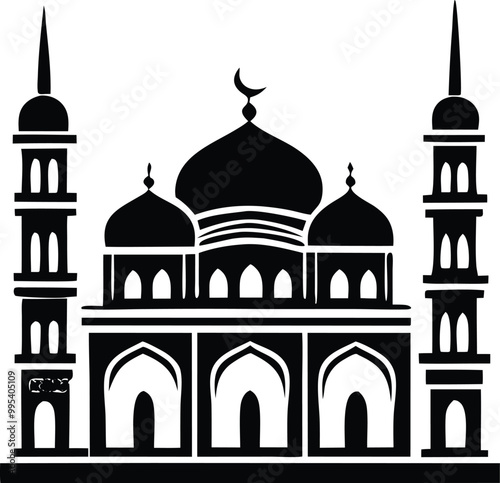 taj mahal silhouette