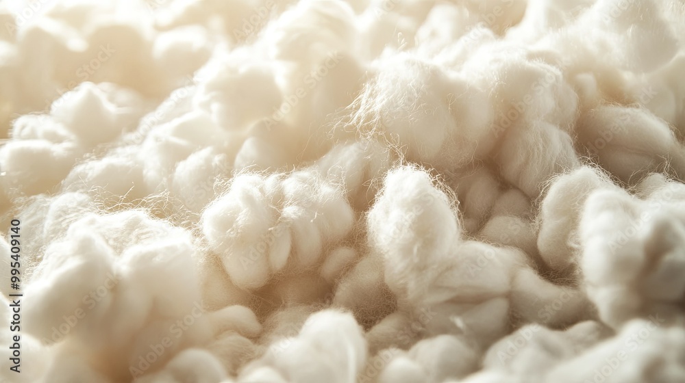 A detailed shot of soft cotton fibers in natural lighting, with ample space for creative text placement. A detailed shot of soft cotton fibers in natural lighting, with ample space for creative text placement.