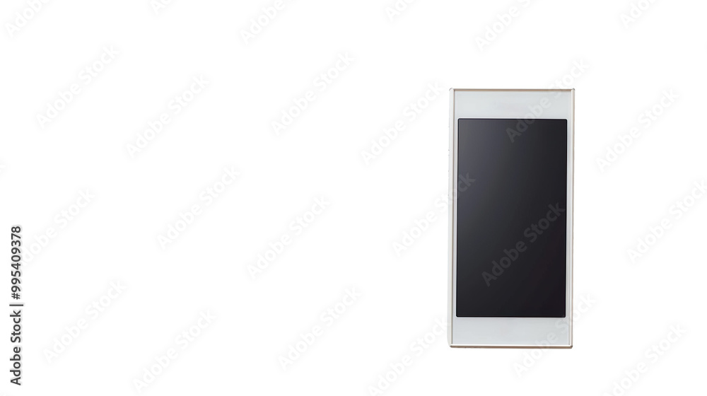 Smartphone mockup isolated on transparent background, png Smartphone mockup isolated on transparent background, png