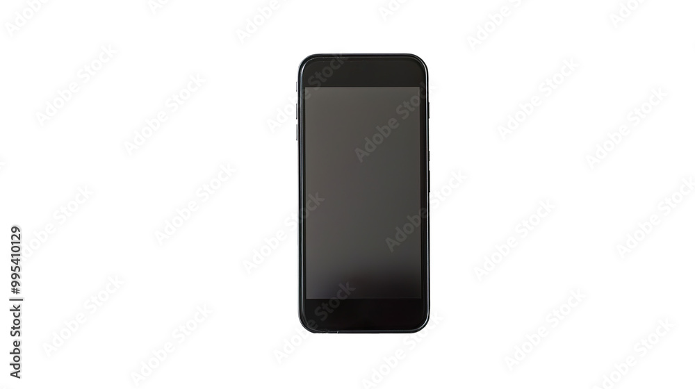 Smartphone mockup isolated on transparent background, png Smartphone mockup isolated on transparent background, png