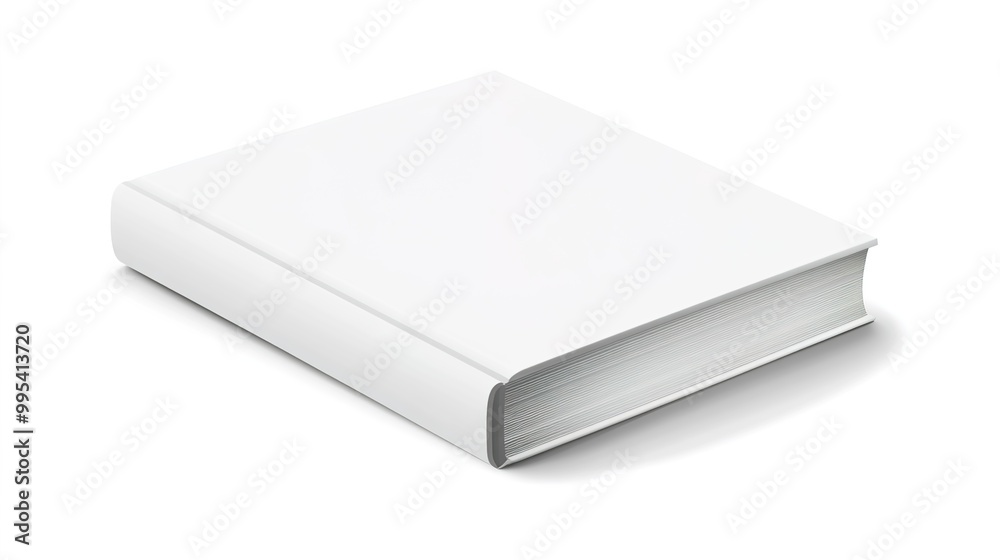 White hardcover book mockup, standing upright on the floor, minimalist design.
White hardcover book mockup, standing upright on the floor, minimalist design.