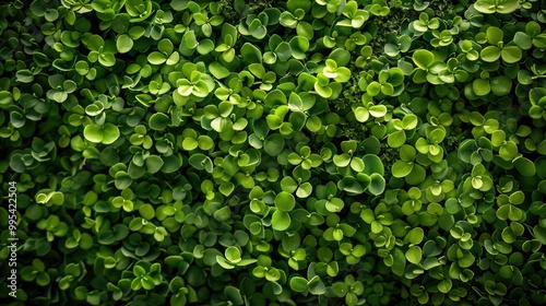 Vibrant green ornamental grains suitable for backdrop