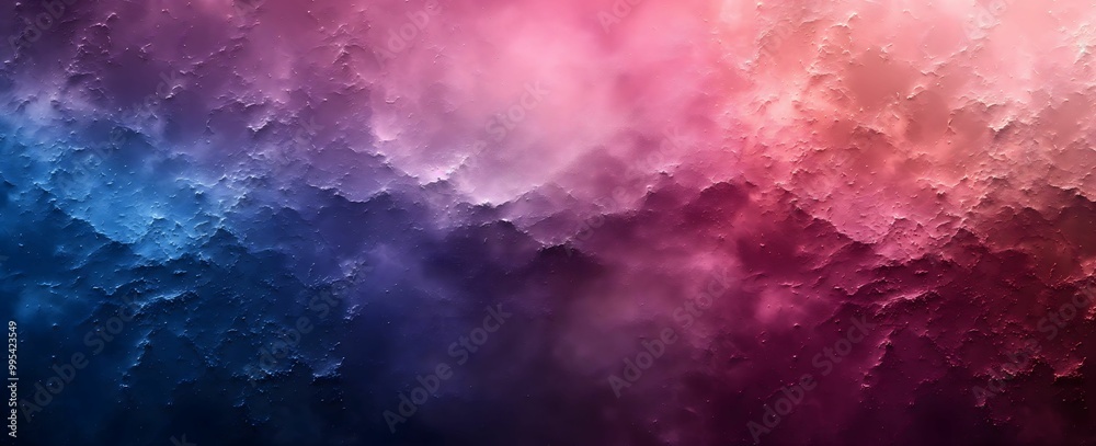 Fototapeta premium Dark Blue Purple Pink Grainy Gradient Background for Banner, Poster, Cover, or Header