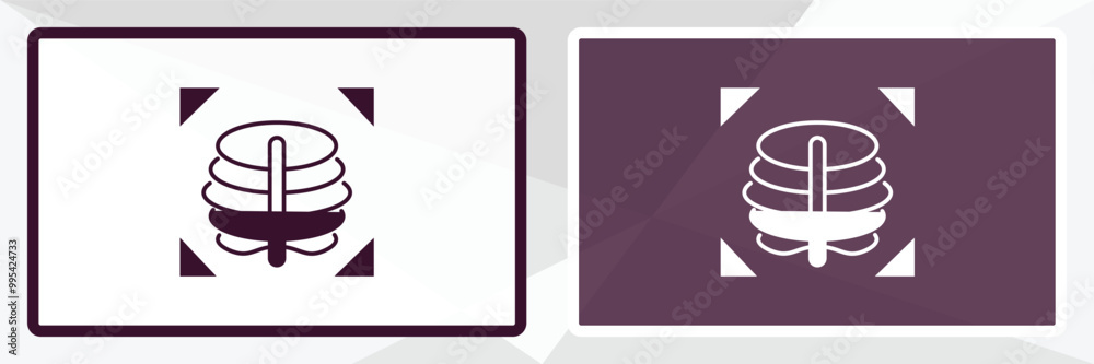 x ray of bones outline icon. Linear vector from medical concept. Thin line white and black x ray of bones icon isolated on white and dark background x ray of bones outline icon. Linear vector from medical concept. Thin line white and black x ray of bones icon isolated on white and dark background
