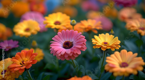 Colorful Flower Bouquet Photography