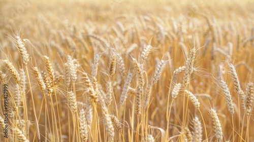 Wheat crops for baking bread