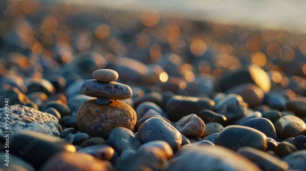 Obraz premium Tiny pebbles