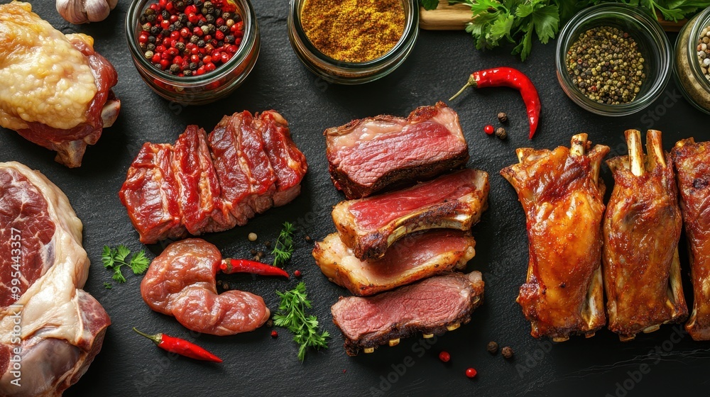 The Meat and Spice Arrangement The Meat and Spice Arrangement
