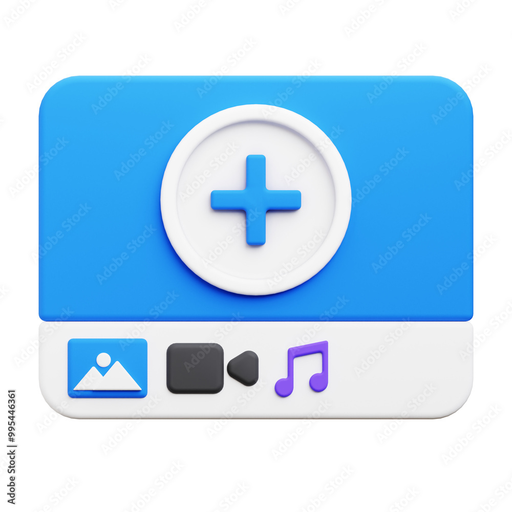 Fototapeta premium 3d create post content