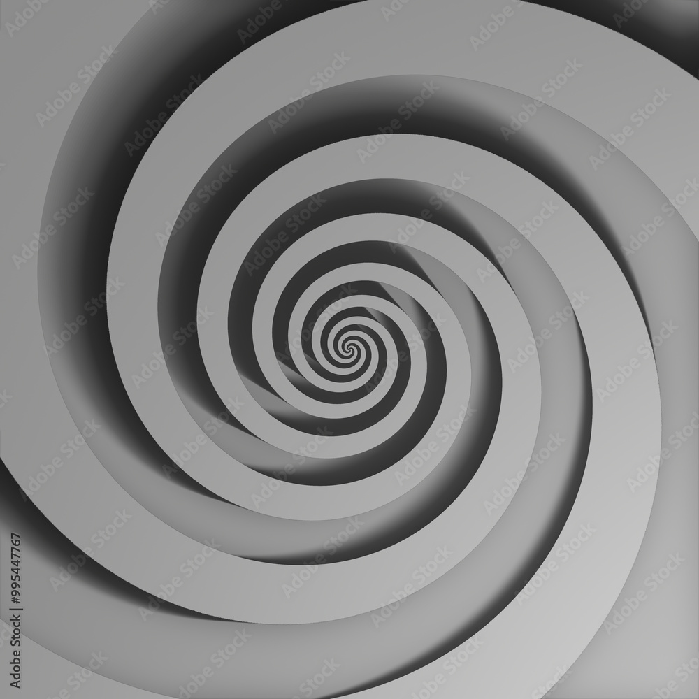 Fototapeta premium black and white shadows with layers, Future graphic geometric design. Geometry texture futuristic decoration