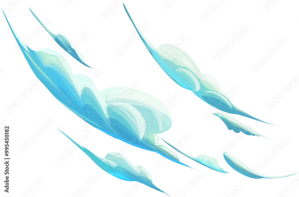 Obraz premium Cloud Illustration