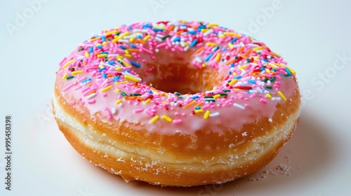 Indistinct picture of a delicious doughnut a common food idea