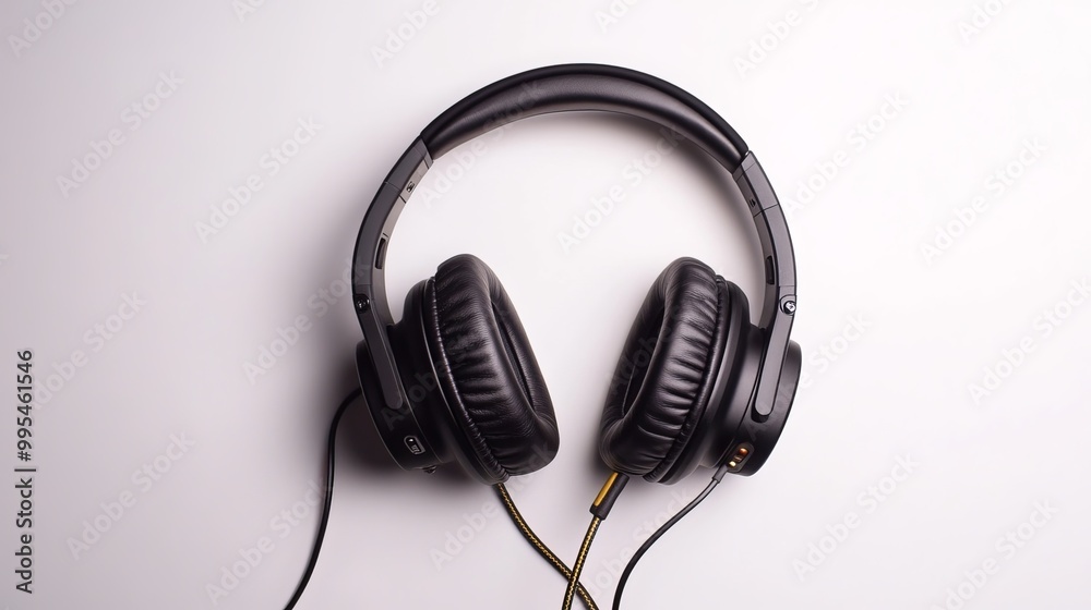 Exceptional headphones showcased on a pristine white backdrop, capturing their sleek design and superior sound quality. Exceptional headphones showcased on a pristine white backdrop, capturing their sleek design and superior sound quality.