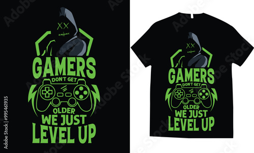 Gamer t-shirt design