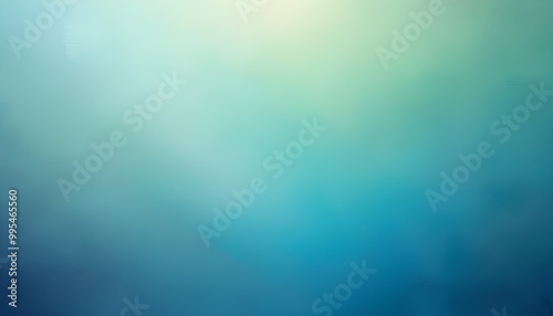 Calming Gradient of Serene Teal to Soft Blue with Analogous Color Harmony