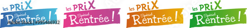 Écriture à la craie tableau d'école, les prix spécial rentrée des classes !