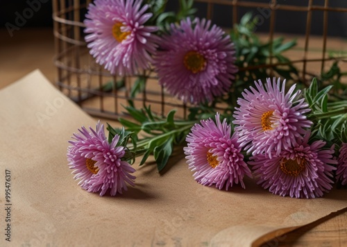 Purple asters