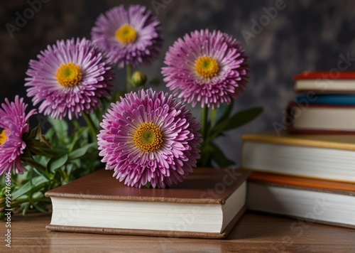 Purple asters