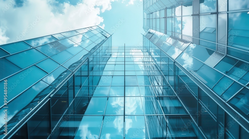 Obraz premium modern office building in the city