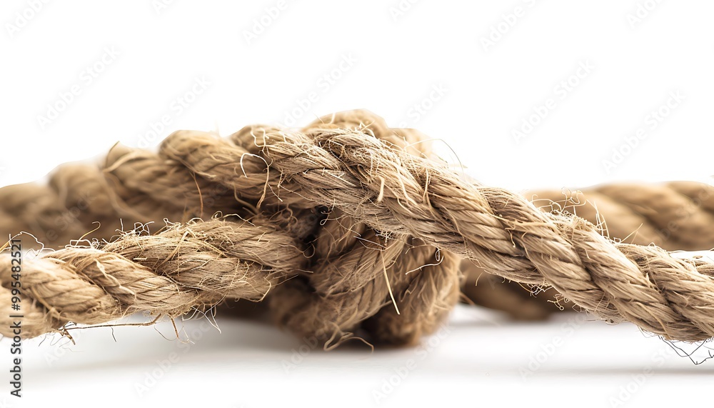 Rope isolated on white background Rope isolated on white background