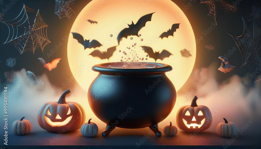 The Witch's Midnight Cauldron