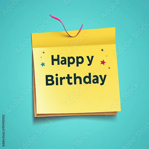 A simple "Happy Birthday" m...