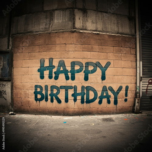 A bold "Happy Birthday!" me...
