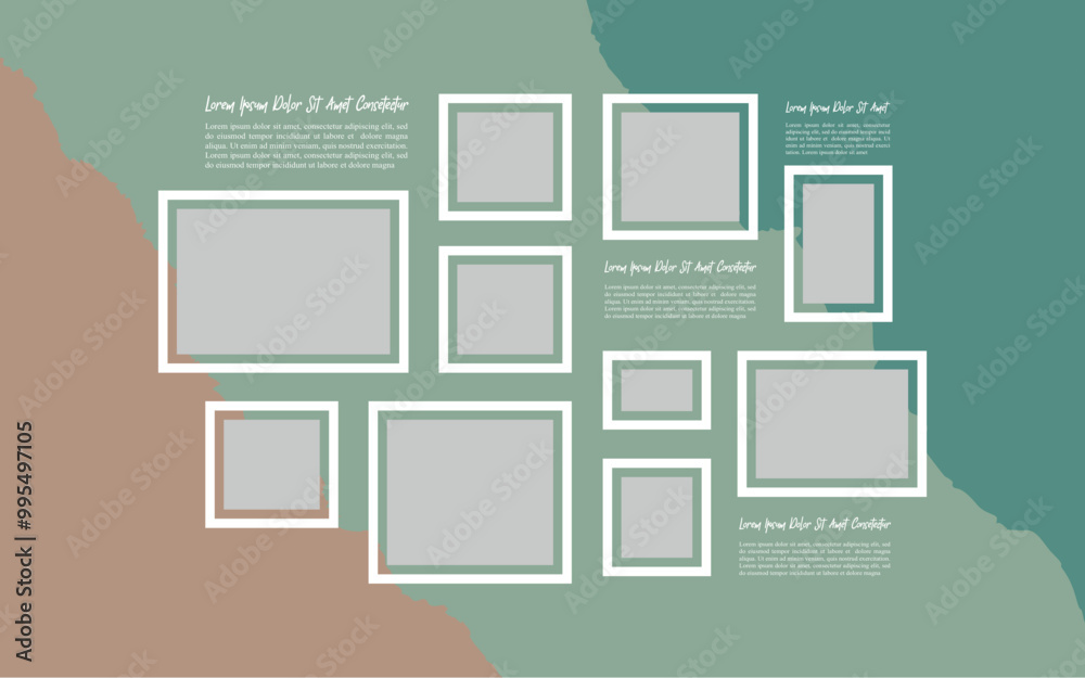 Pictures or photos frame collage. comics page grid layout abstract photo frames and digital photo wall template Pictures or photos frame collage. comics page grid layout abstract photo frames and digital photo wall template