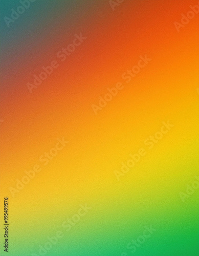 Abstract Gradient Background with Red, Yellow, and Green Colors