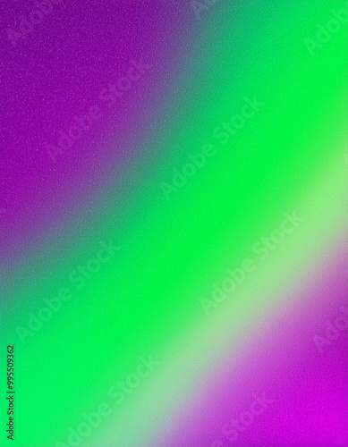 Abstract Green and Purple Gradient Background