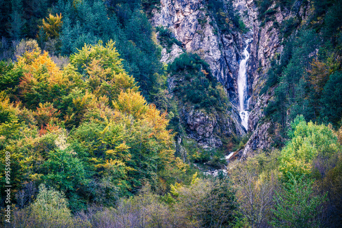 Autumn in Val Raccolana. Between peaks, lakes and streams. Julian Alps photo