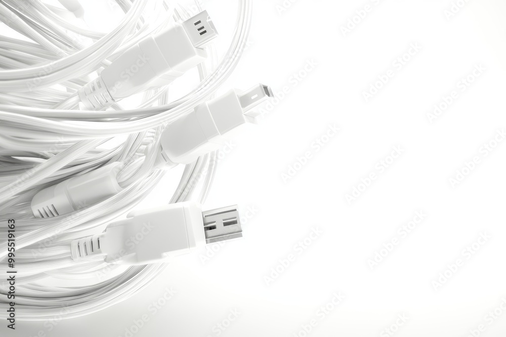 Close up of transparent HDMI cables with gold connectors symbolizing secure data transmission high speed communication and advanced multimedia systems in digital environments Close up of transparent HDMI cables with gold connectors symbolizing secure data transmission high speed communication and advanced multimedia systems in digital environments