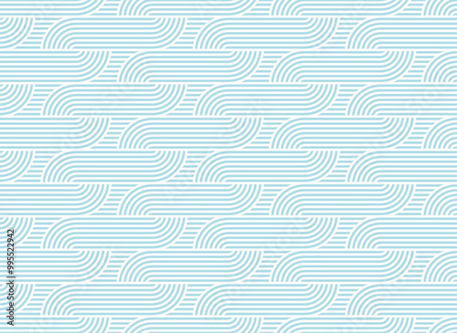 Seamless geometric pattern with lines