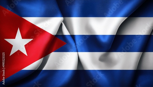 Free Download Cuba national flag waving, emblem - GFXLoad